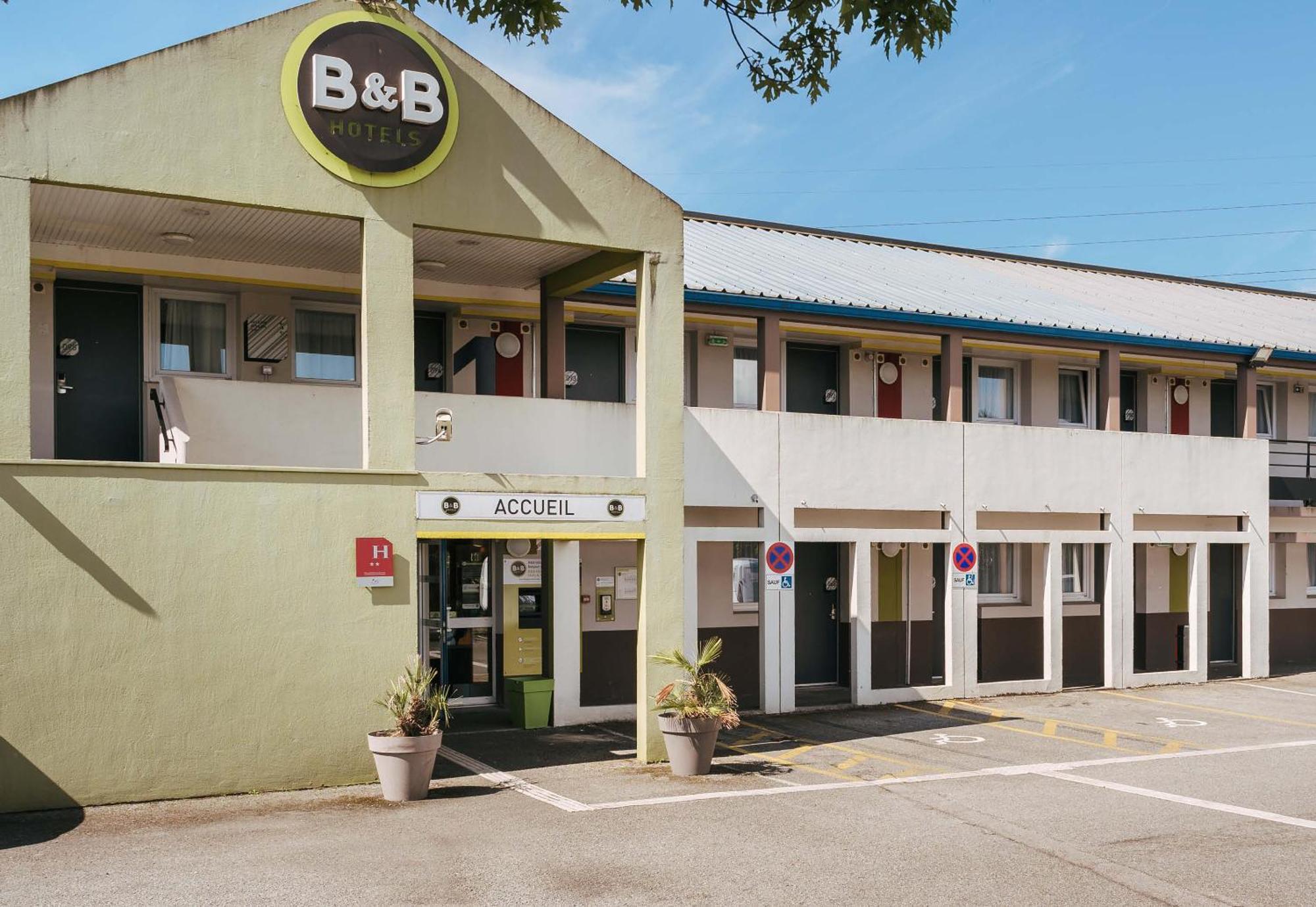 B&B Hotel Lorient Lanester Exteriör bild